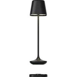 Akku-Tischleuchte CAPRI 25 cm schwarz*LEONARDO Clearance