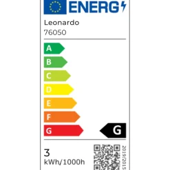 Akku-Tischleuchte CAPRI 25 cm schwarz*LEONARDO Clearance