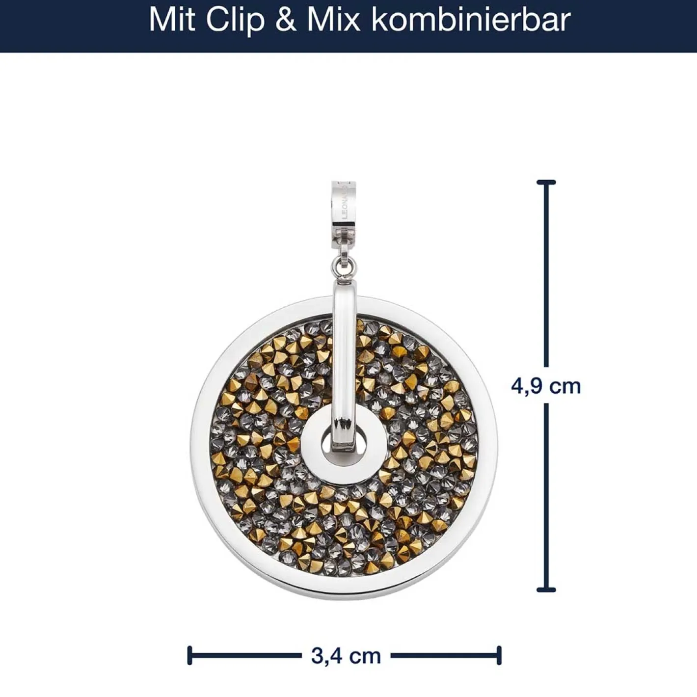 Anhänger BLANCA GREY Clip & Mix*LEONARDO Clearance