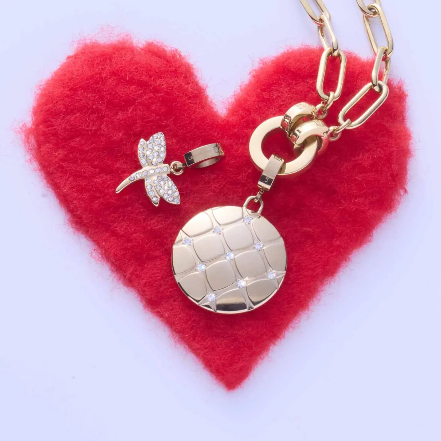 Anhänger COCOBELLO Clip & Mix gold*LEONARDO Online