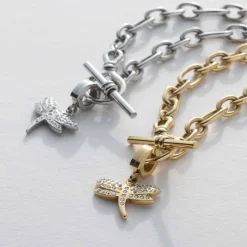 Anhänger ELISABETH Clip & Mix gold*LEONARDO Discount