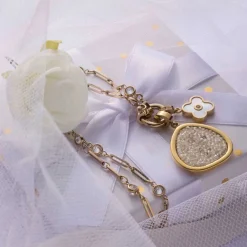 Anhänger FRANCA gold Clip & Mix*LEONARDO New