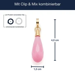 Anhänger FRISCO gold Clip & Mix*LEONARDO New