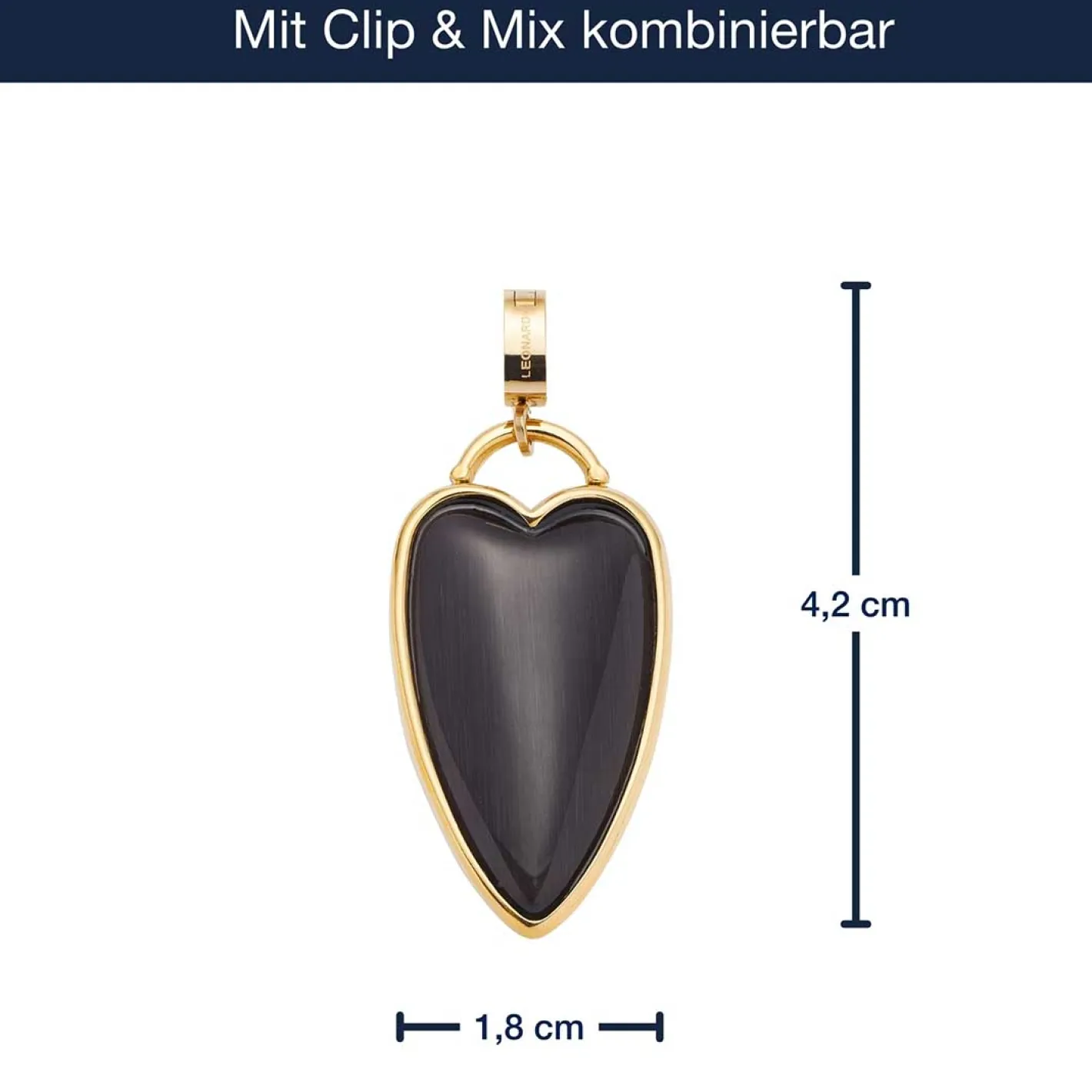 Anhänger HANNA Clip & Mix gold*LEONARDO Best