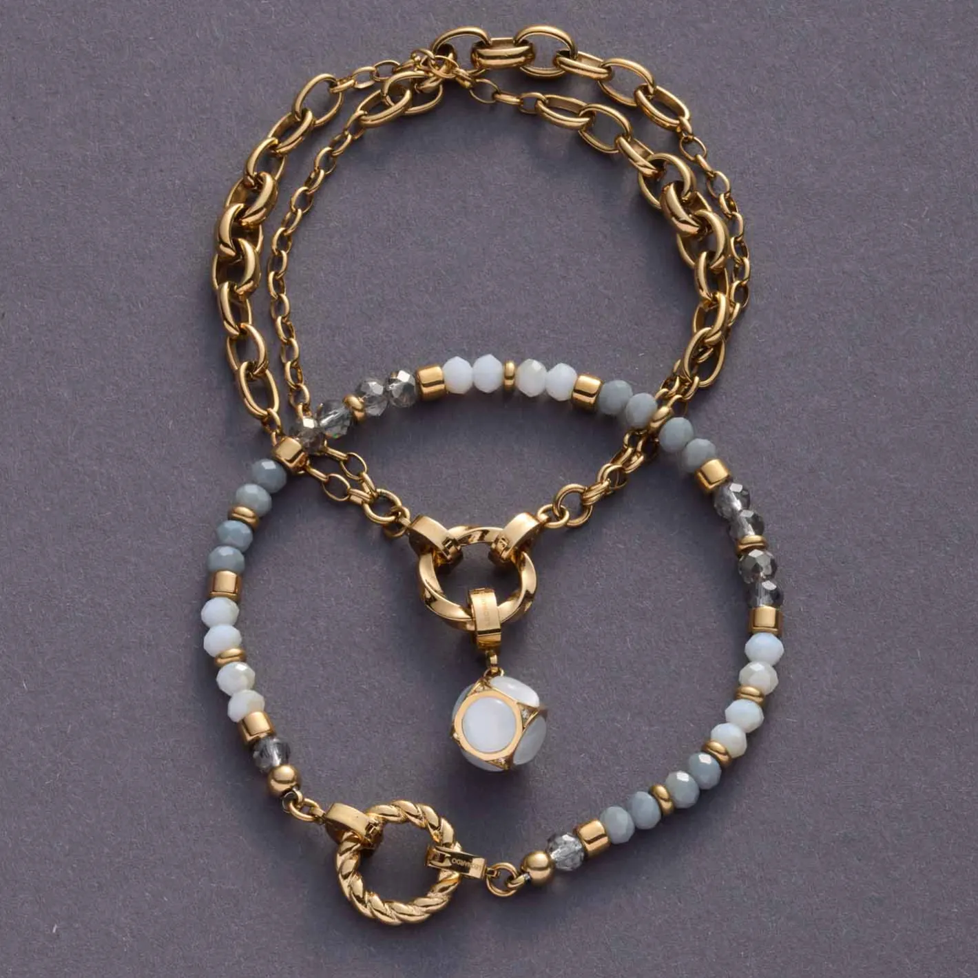 Anhänger IDA Clip & Mix gold*LEONARDO New