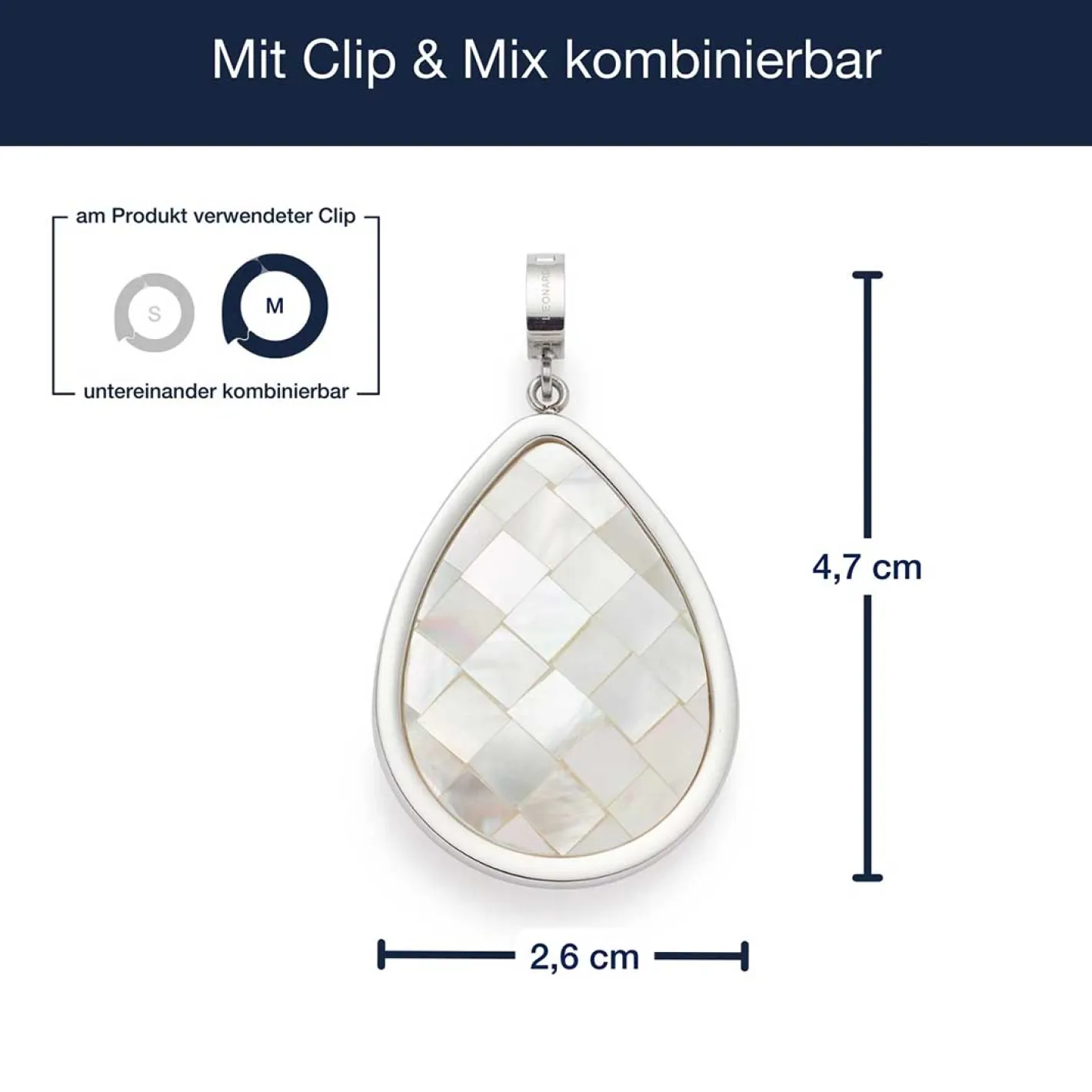 Anhänger IRA Clip & Mix*LEONARDO Online