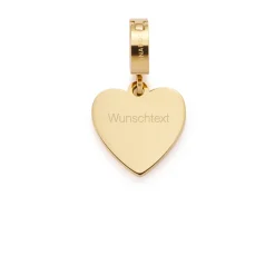 Anhänger JANA gold mit persönlicher Gravur*LEONARDO New