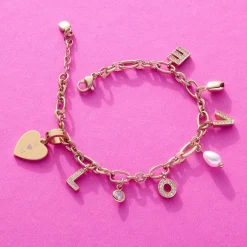 Anhänger JANA gold mit persönlicher Gravur*LEONARDO New