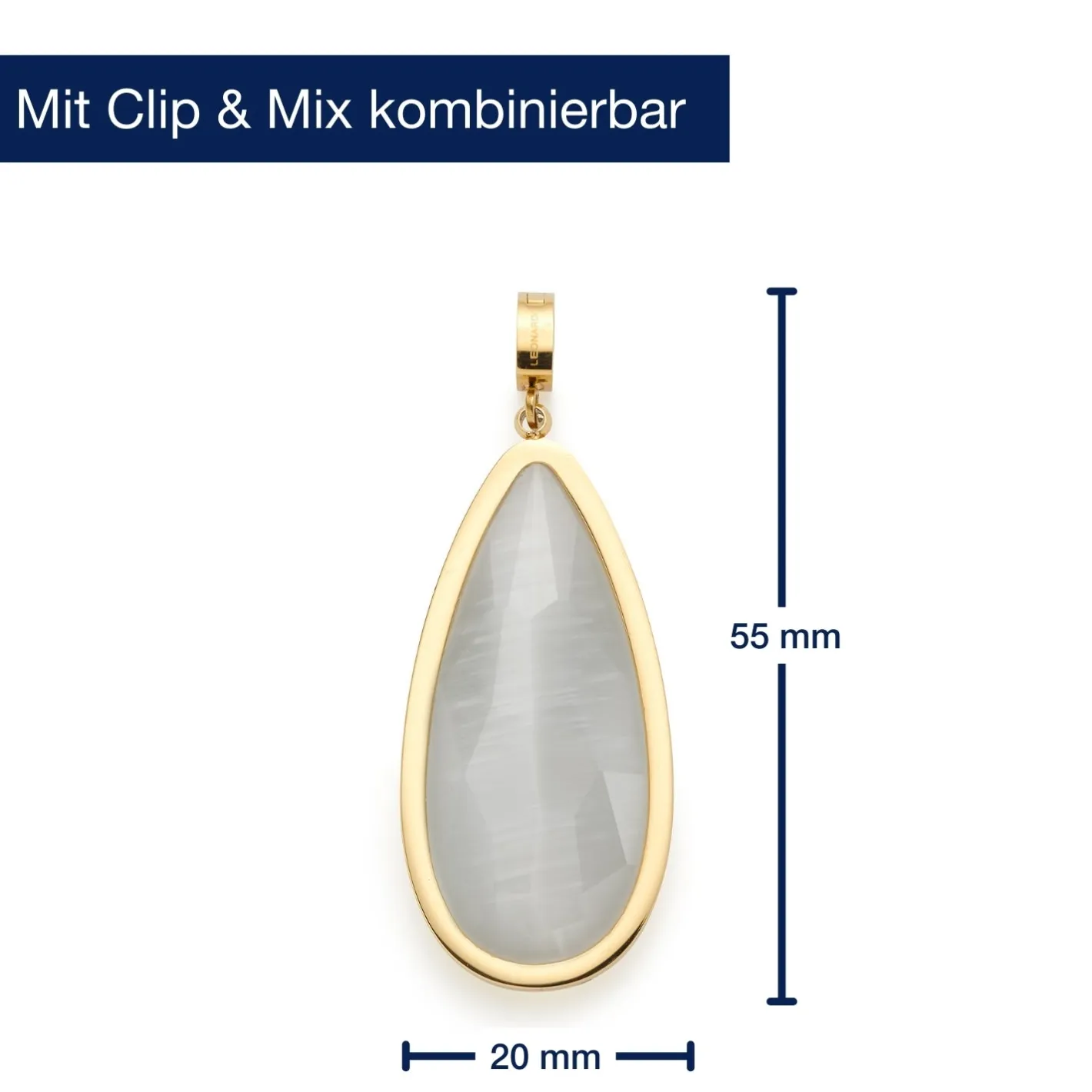 Anhänger JESSY gold Clip & Mix*LEONARDO Outlet