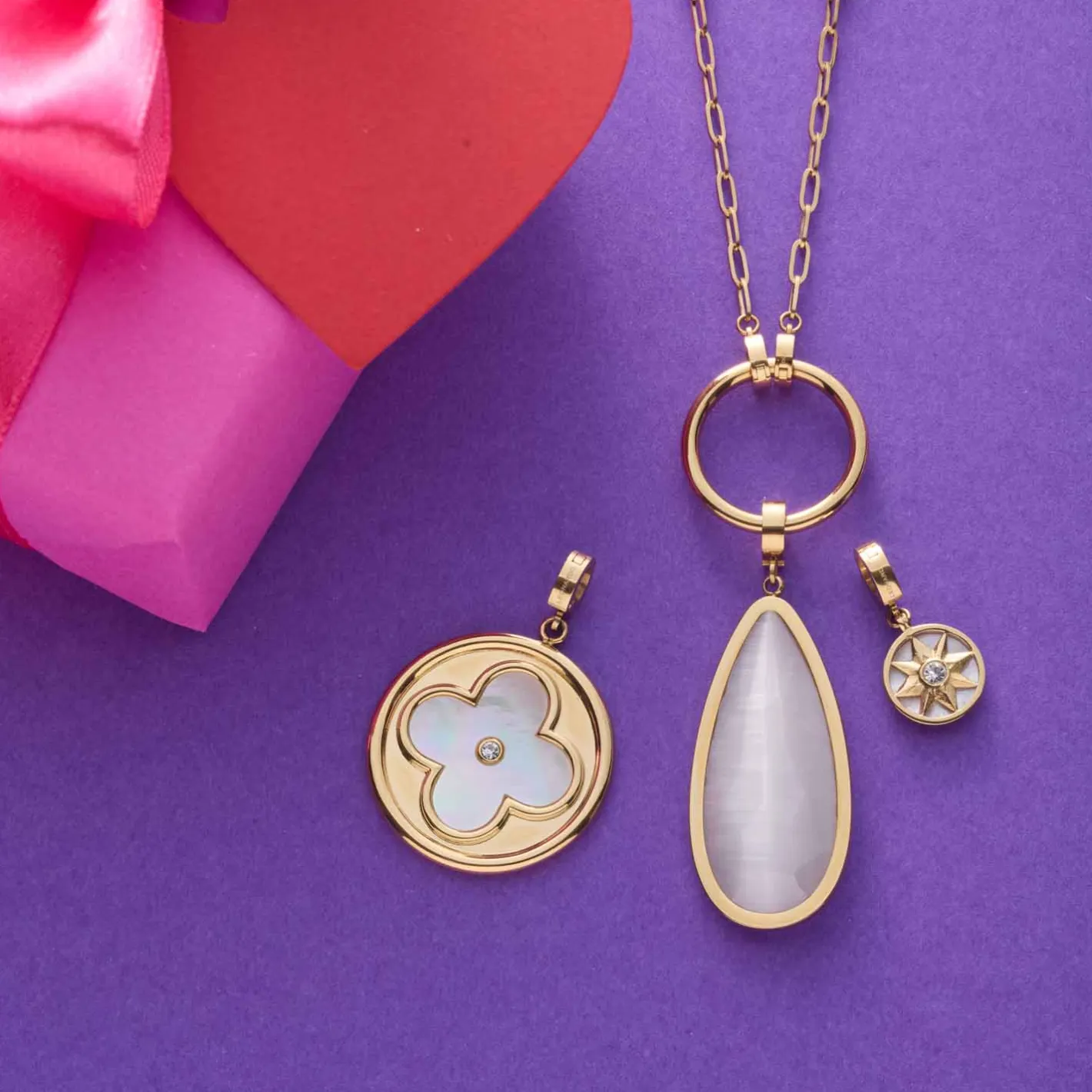 Anhänger JESSY gold Clip & Mix*LEONARDO Outlet