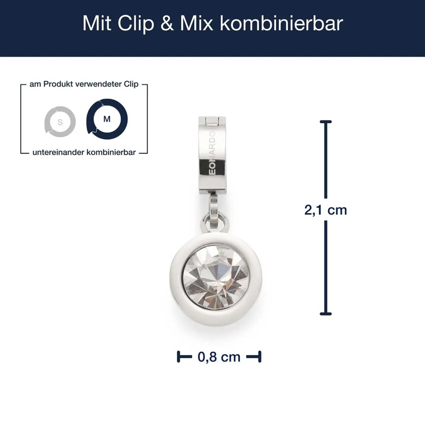 Anhänger LACY Clip & Mix*LEONARDO Best