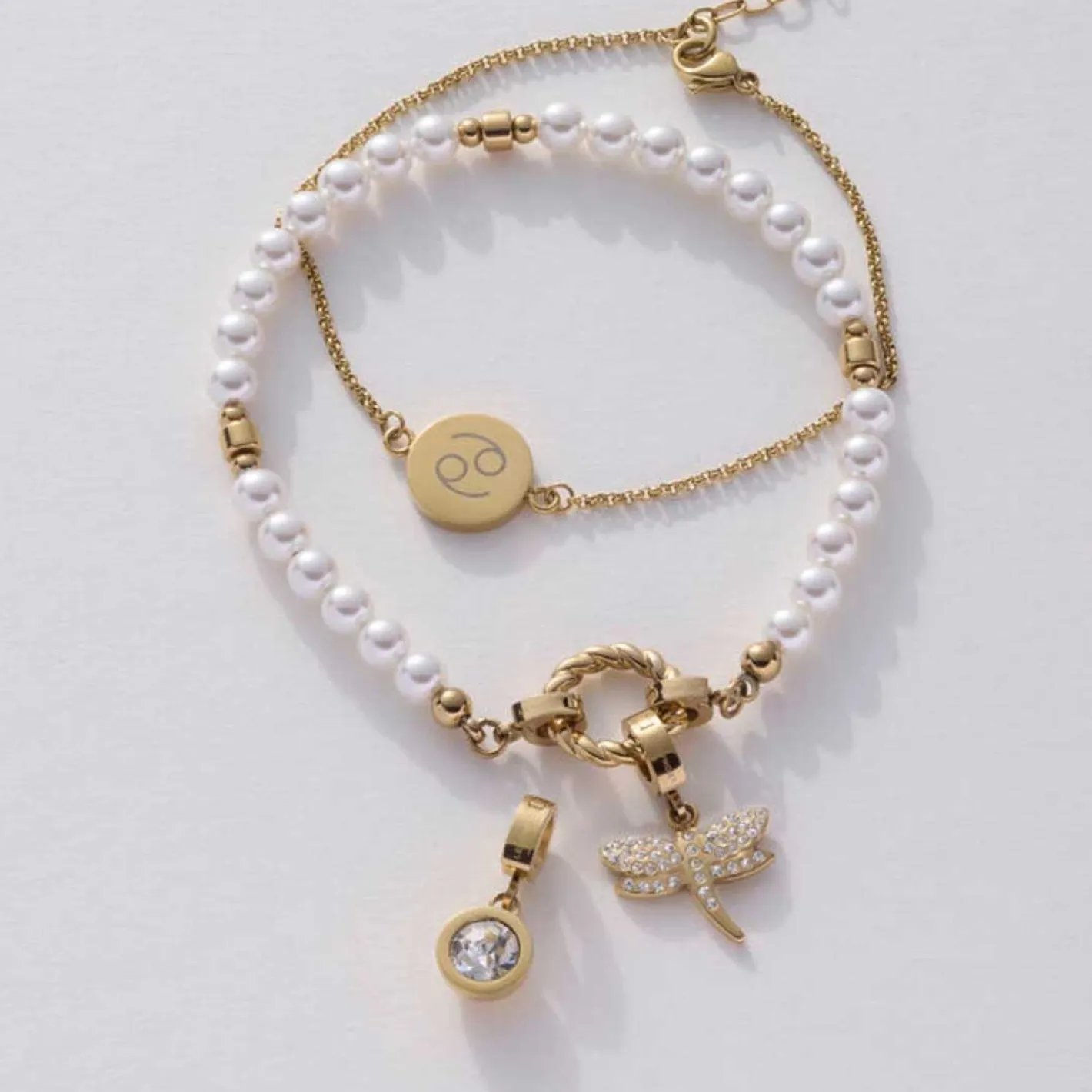 Anhänger LACY gold Clip & Mix*LEONARDO Clearance