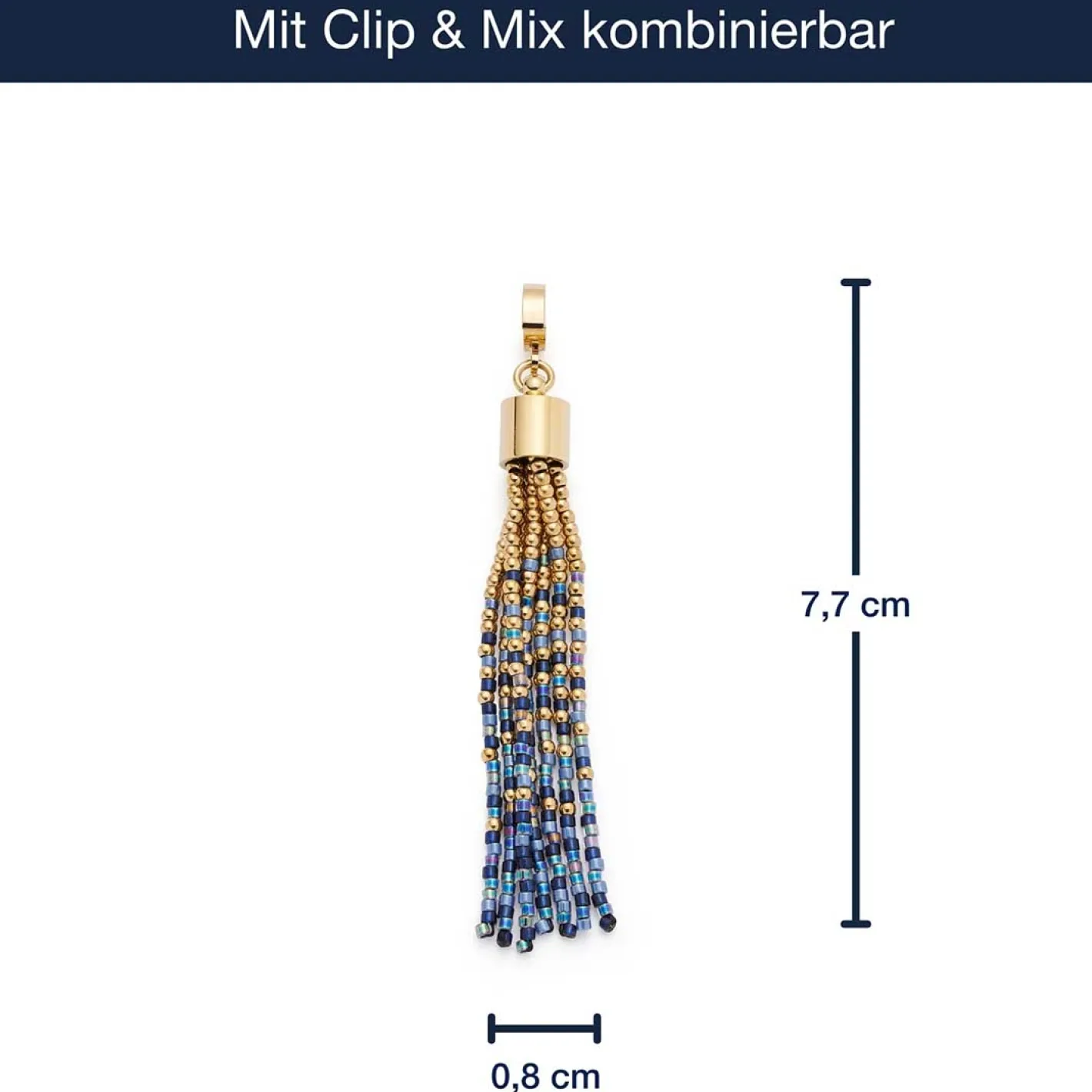 Anhänger LOU Clip & Mix gold*LEONARDO