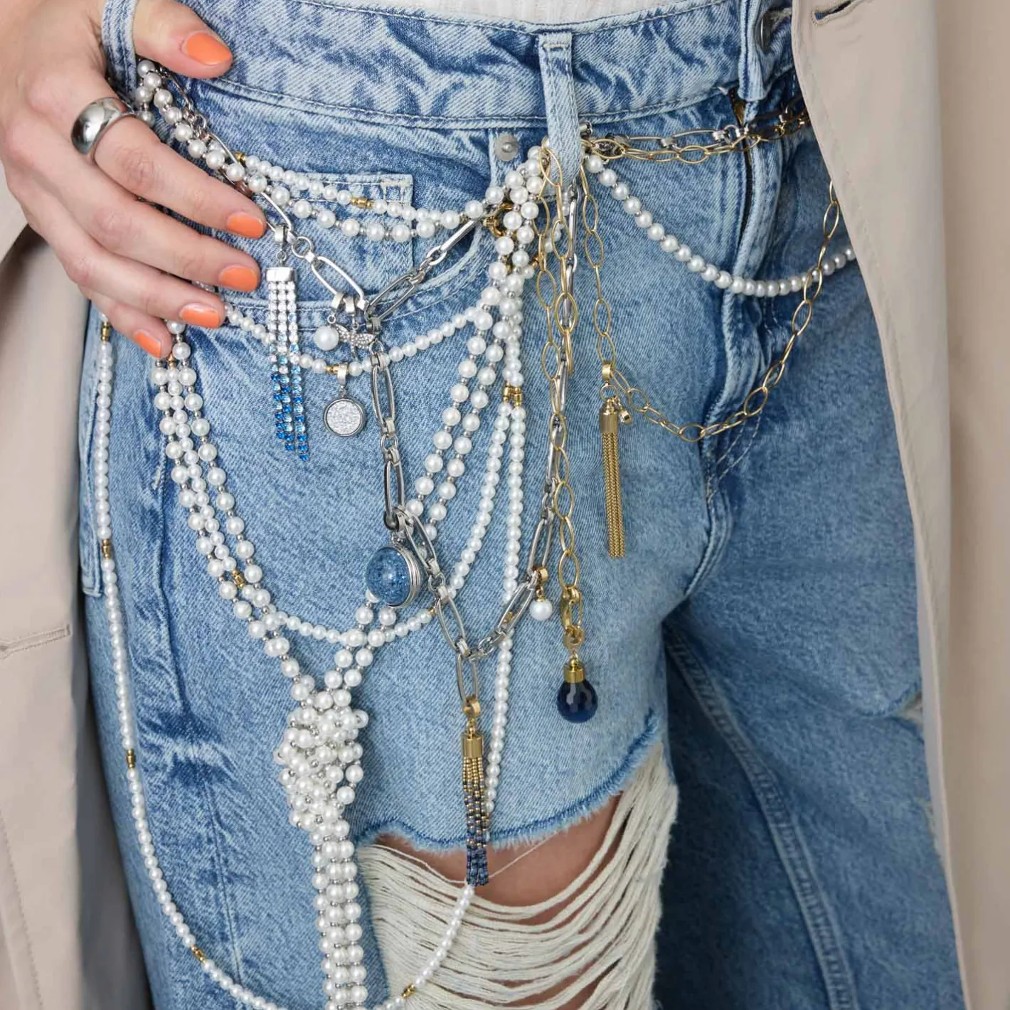 Anhänger LOU Clip & Mix gold*LEONARDO