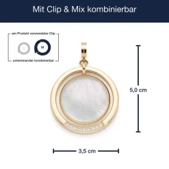 Anhänger MAGDA gold Clip & Mix*LEONARDO New