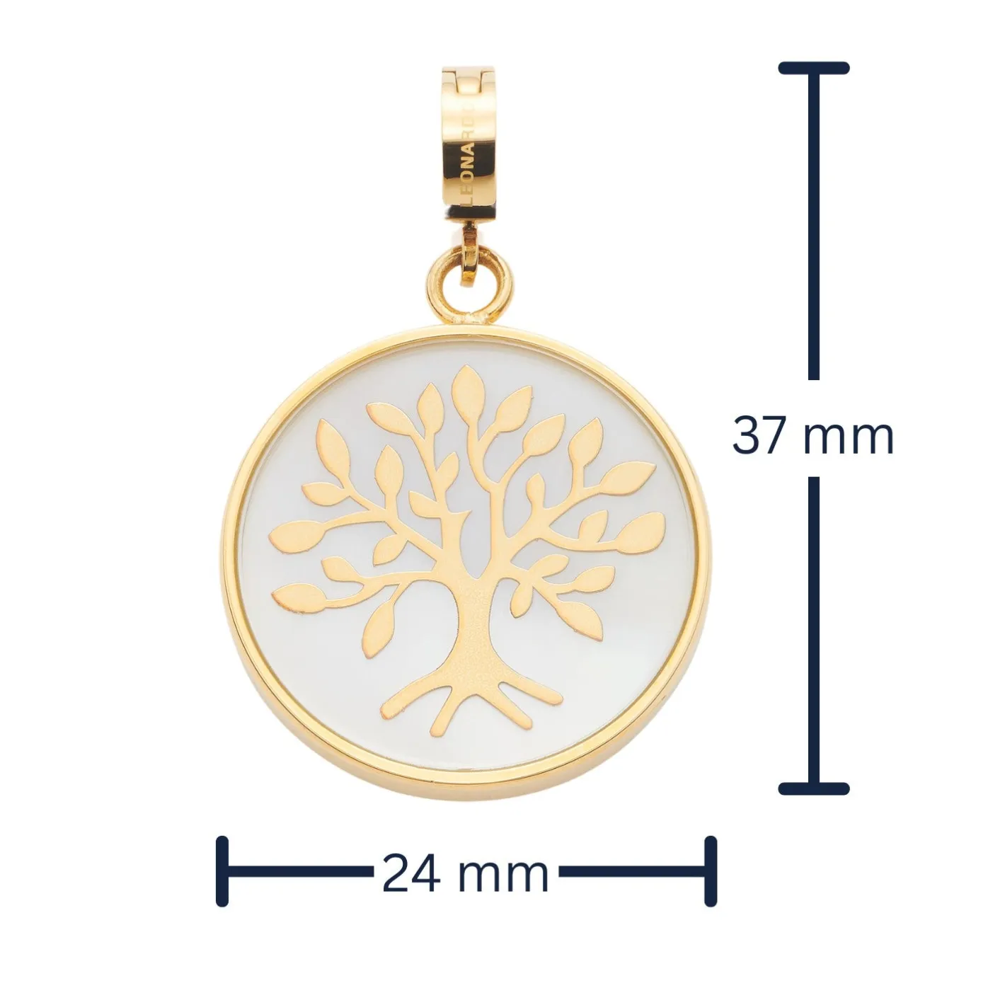 Anhänger MAHINA Clip & Mix mit persönlicher Gravur*LEONARDO Hot