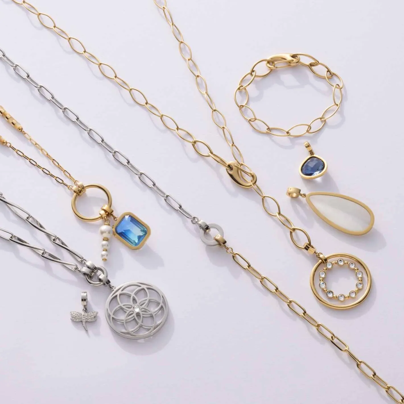 Anhänger PRISKA gold Clip & Mix*LEONARDO Online