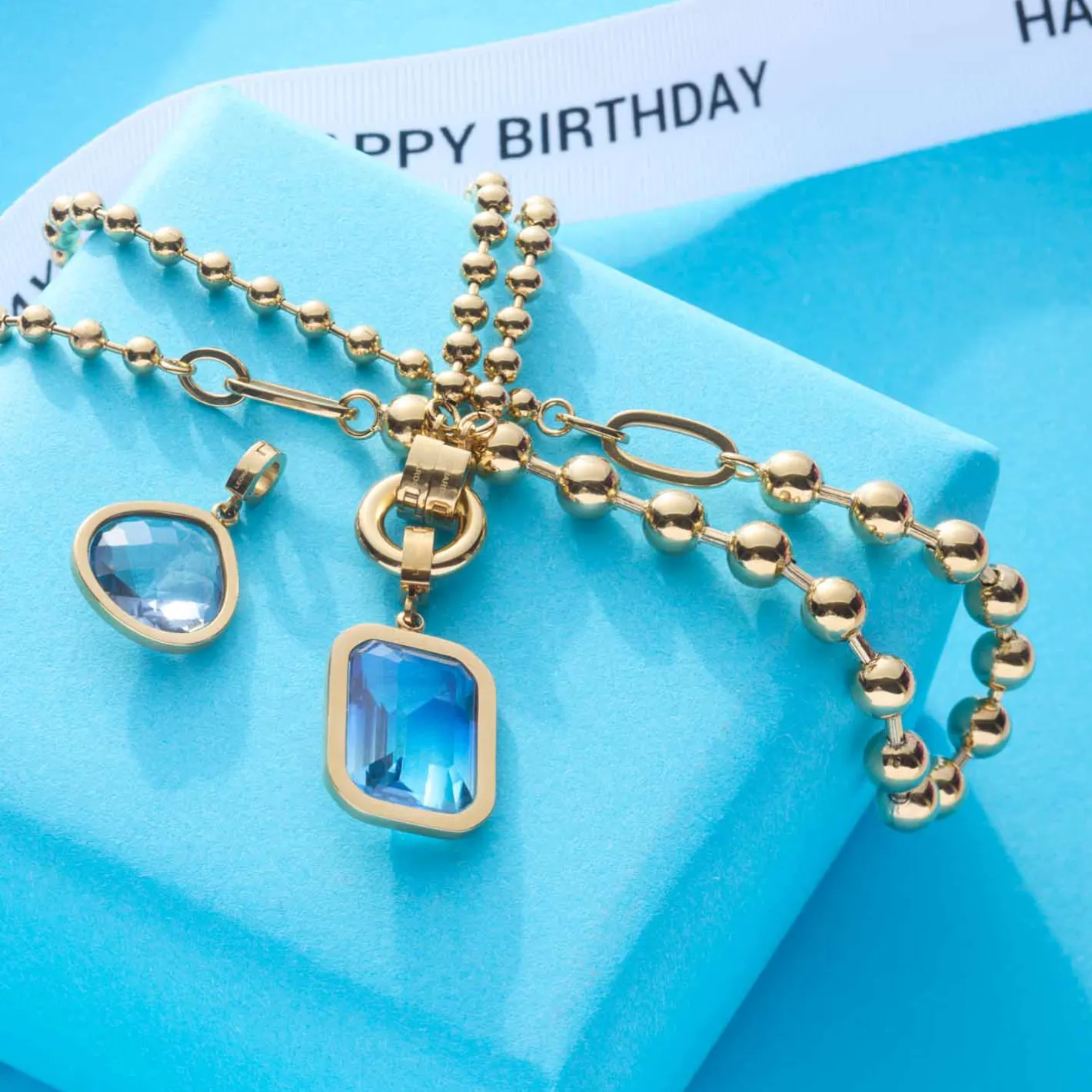 Anhänger PRISKA gold Clip & Mix*LEONARDO Online