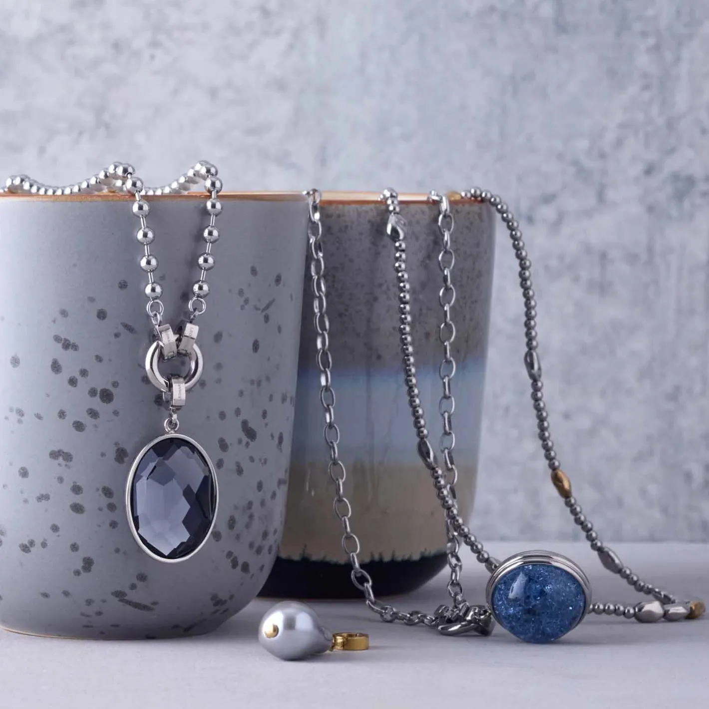 Anhänger SNOWBALL BLUE Clip & Mix*LEONARDO