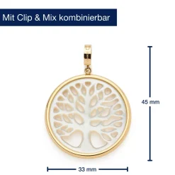Anhänger TREENA gold Clip & Mix*LEONARDO Hot