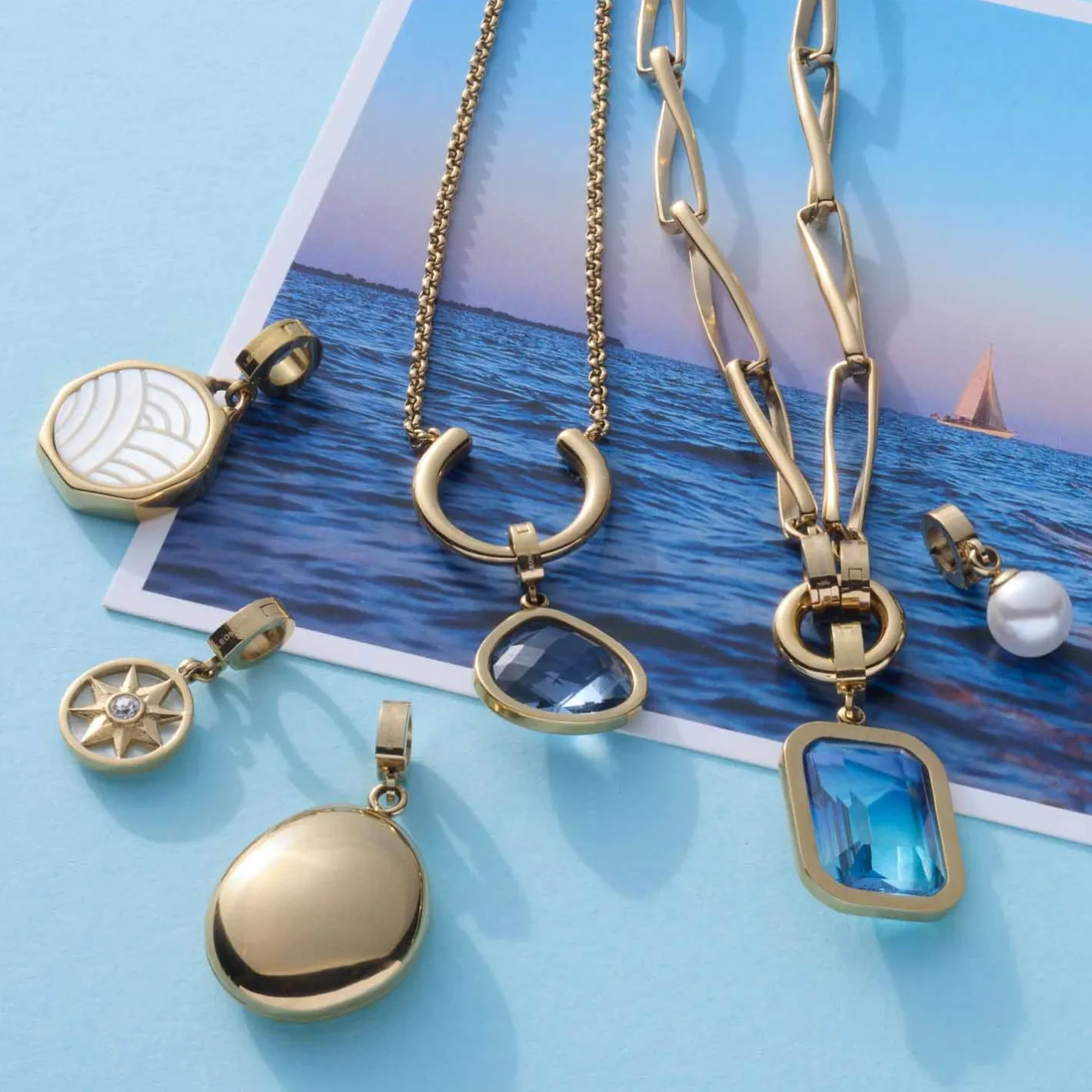 Anhänger TRISH gold Clip & Mix*LEONARDO Clearance