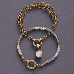 Armband BERNIE Clip & Mix gold*LEONARDO Sale