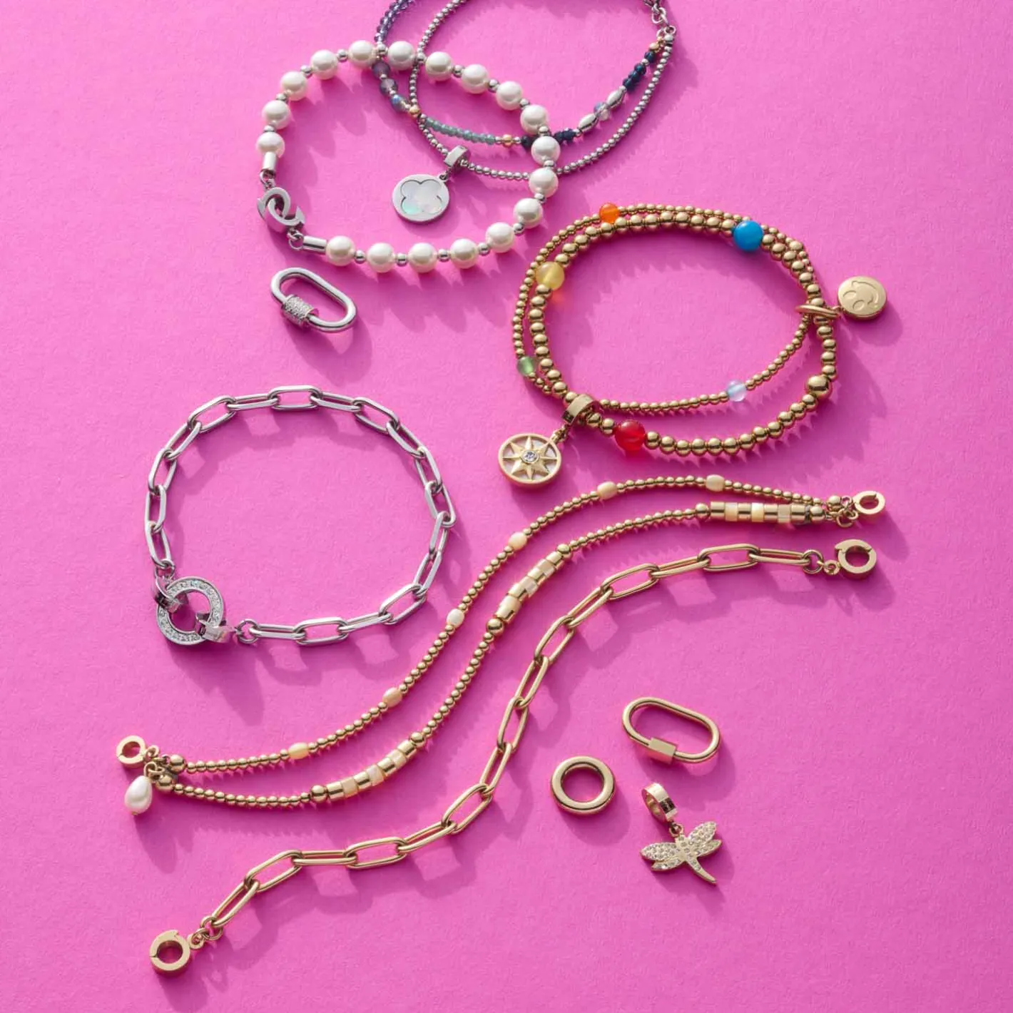 Armband CARONNA gold Clip & Mix*LEONARDO Online