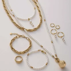 Armband CHRISTA Clip & Mix gold*LEONARDO Sale