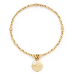 Armband DEBBY gold mit persönlicher Gravur*LEONARDO Hot