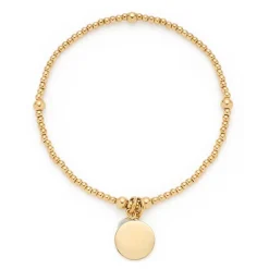 Armband DEBBY gold mit persönlicher Gravur*LEONARDO Hot