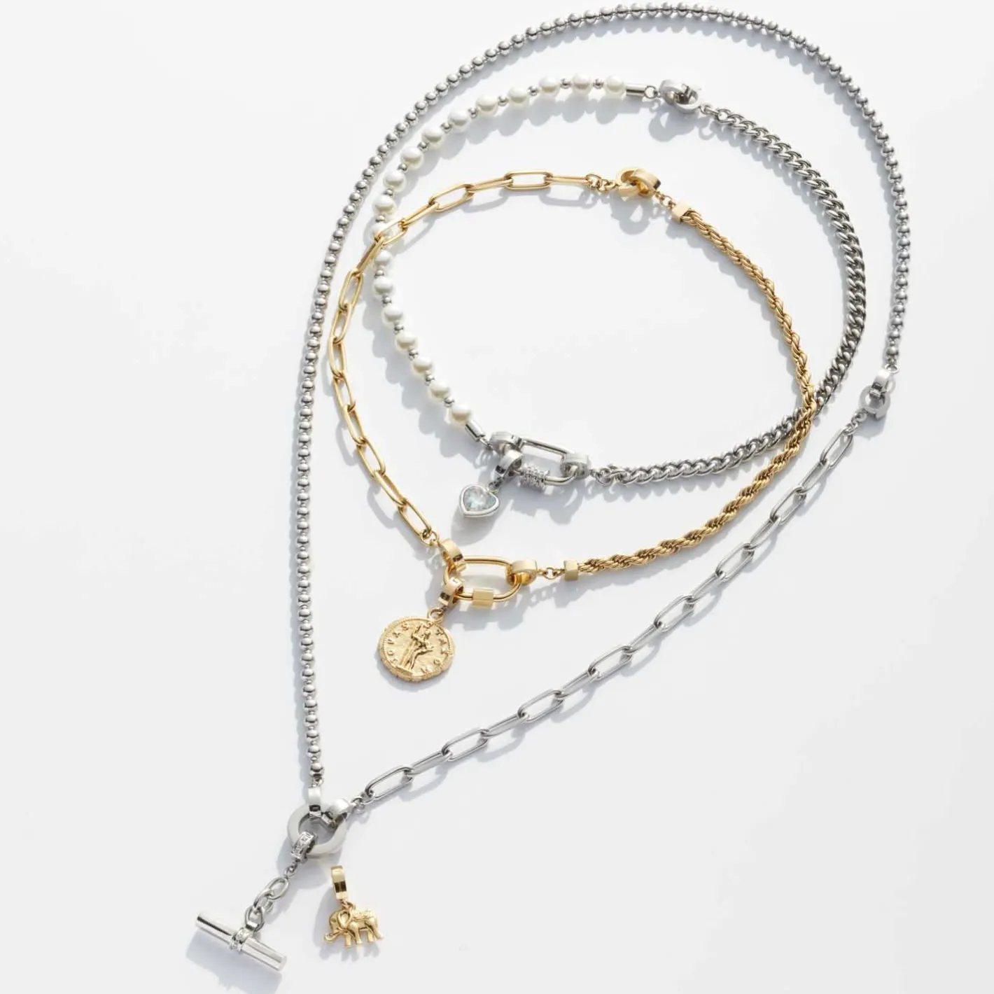 Armband gold ESTRELLA Clip & Mix*LEONARDO Best