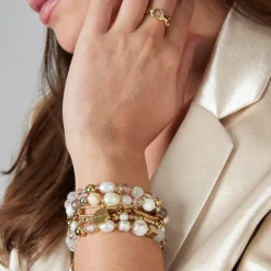 Armband HOPE gold mit persönlicher Gravur*LEONARDO Hot