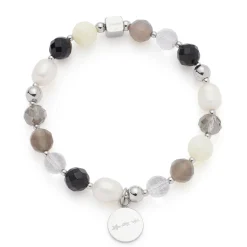 Armband HOPE silber/grau*LEONARDO Sale