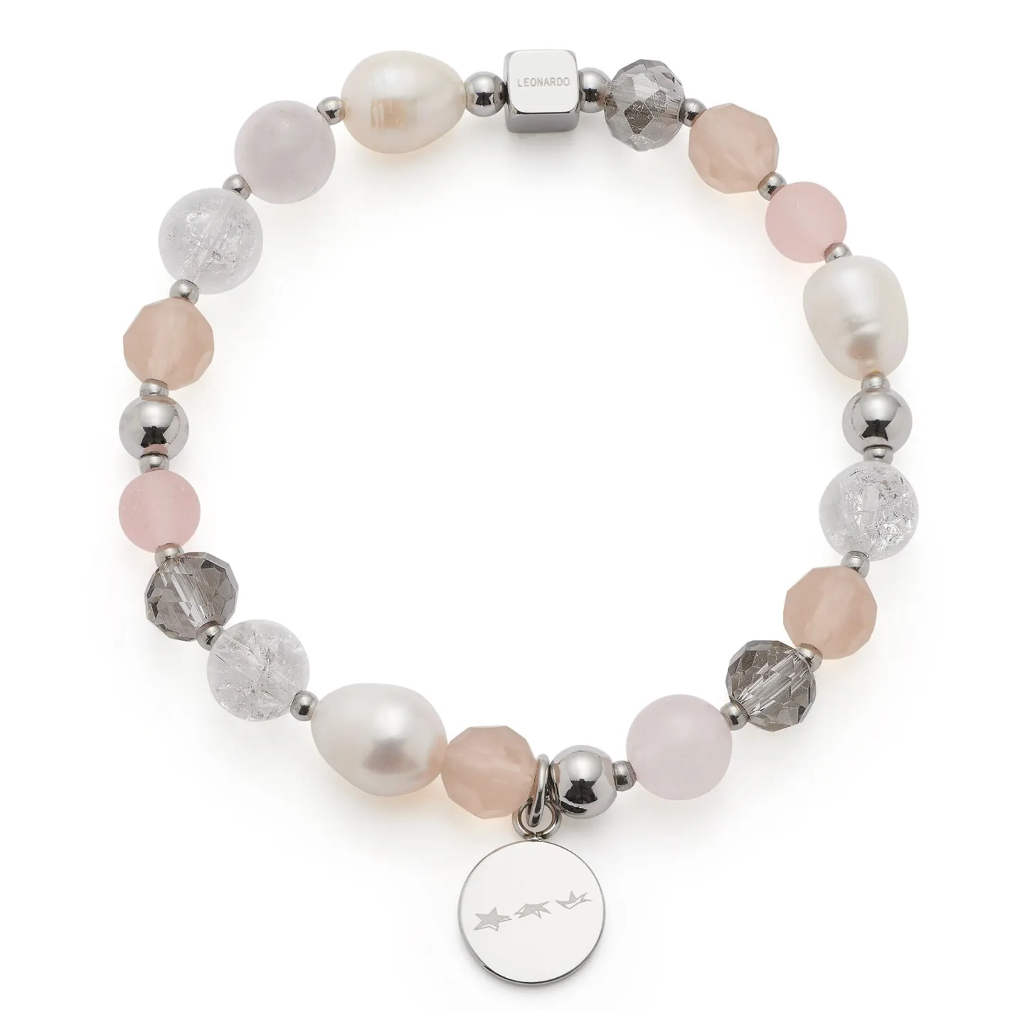 Armband HOPE silber/rose*LEONARDO Best