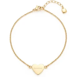 Armband KELLY gold mit persönlicher Gravur*LEONARDO