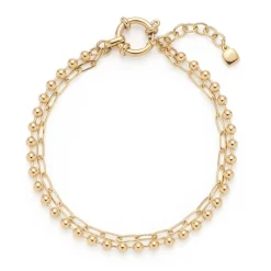 Armband LIZZY gold Clip & Mix*LEONARDO Online