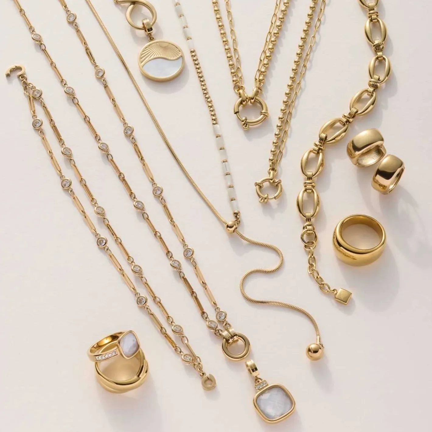 Armband LIZZY gold Clip & Mix*LEONARDO Online