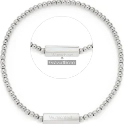 Armband PILEA mit persönlicher Gravur*LEONARDO Hot