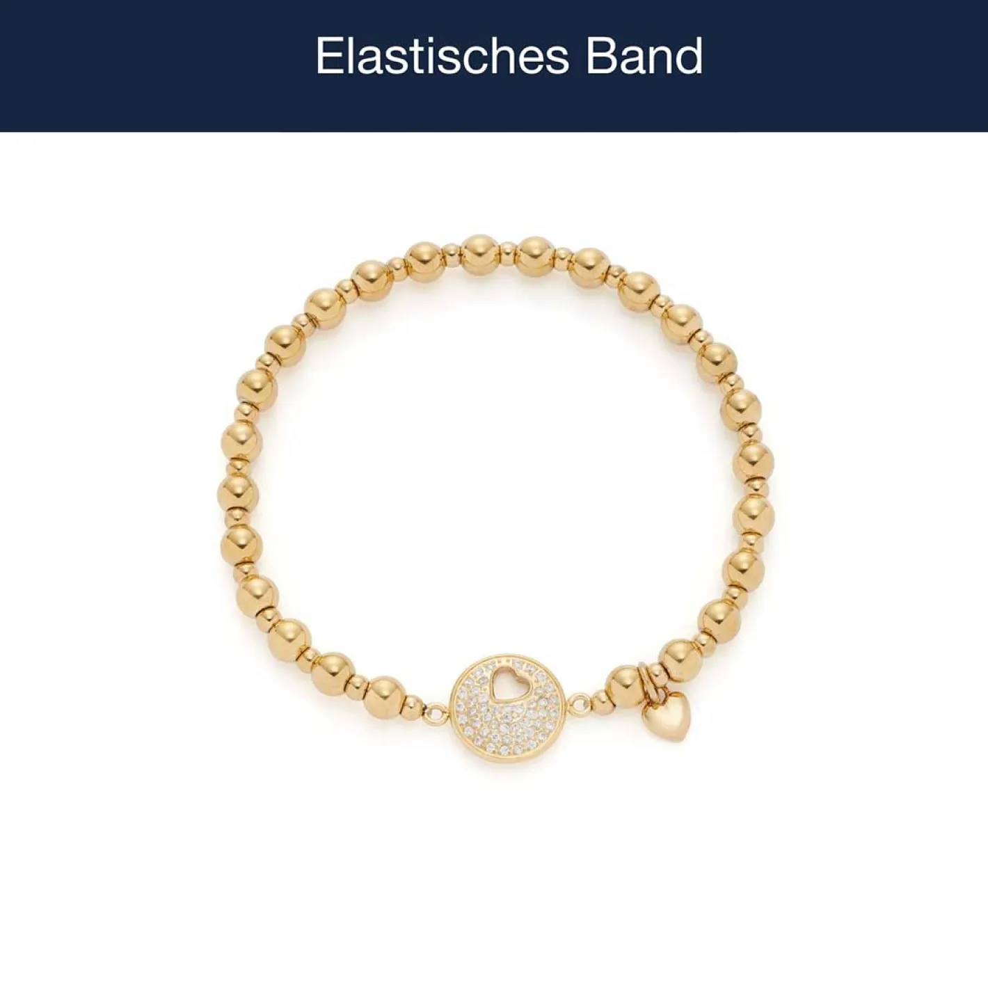 Armband SUE AMOUR gold Valentine Special*LEONARDO