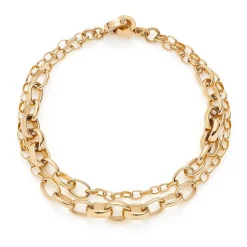 Armband SUZANNE Clip & Mix gold*LEONARDO Best