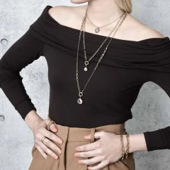 Armband SUZANNE Clip & Mix gold*LEONARDO Best