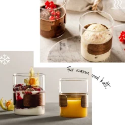 Becher NOVO LEGNO 320 ml 2er Set*LEONARDO Hot