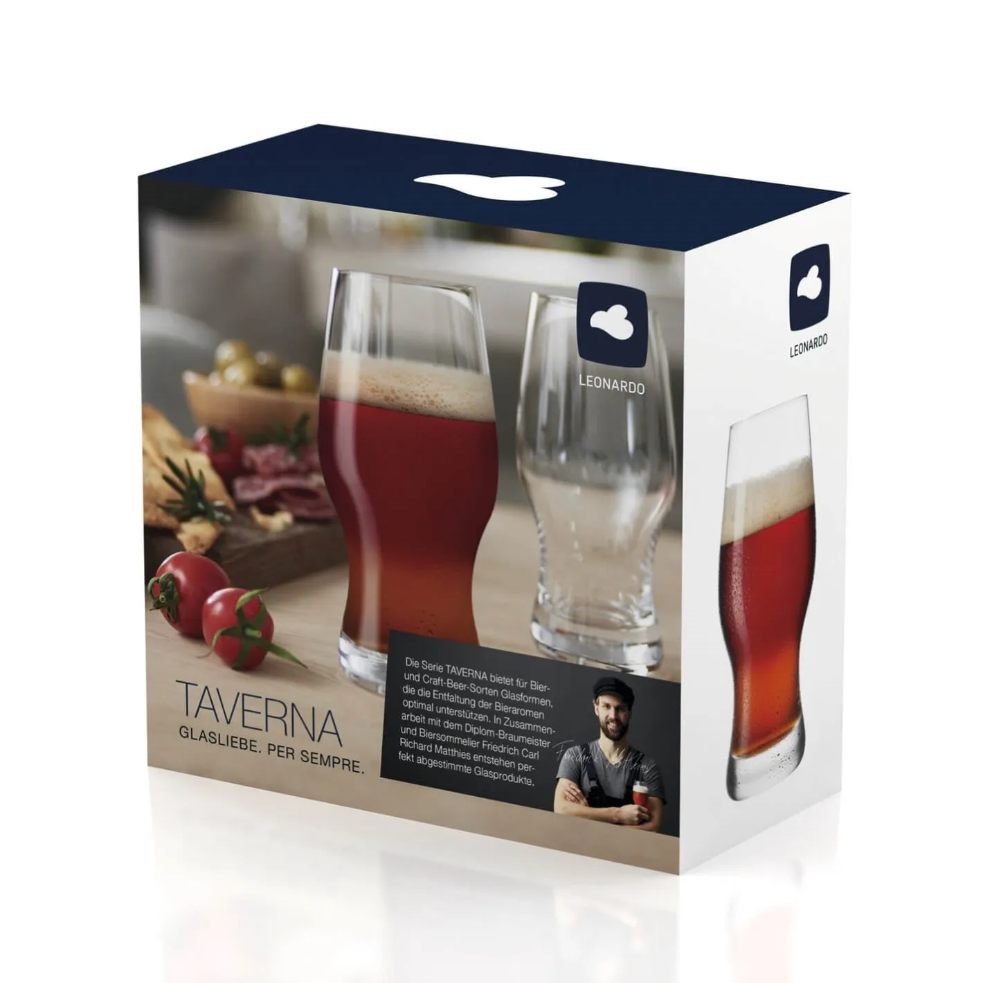 Bierglas TAVERNA 330 ml 2er-Set*LEONARDO Clearance