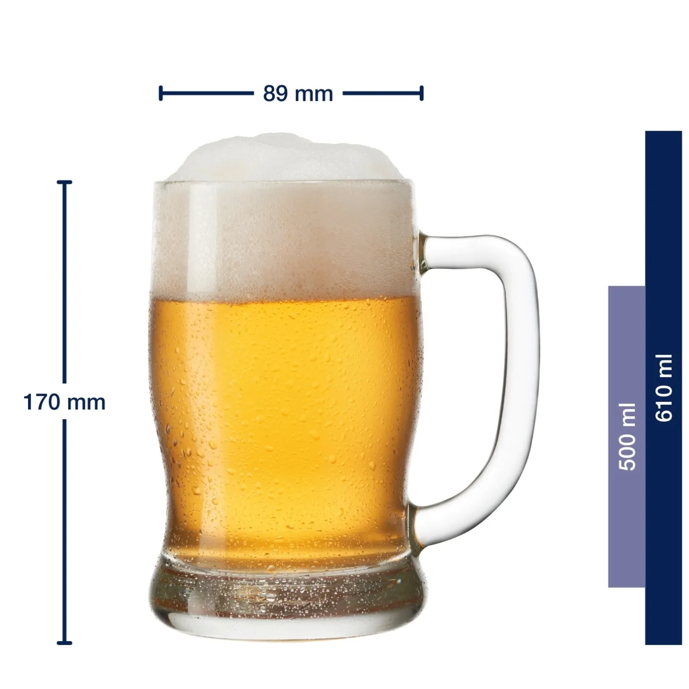 Bierseidel TAVERNA 500 ml mit persönlicher Gravur*LEONARDO Online