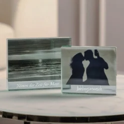 Bilderrahmen LINEA 15 x 12 cm mit persönlicher Gravur*LEONARDO Hot