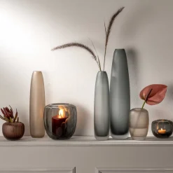 Bodenvase BELLAGIO 34 cm anthrazit*LEONARDO Online