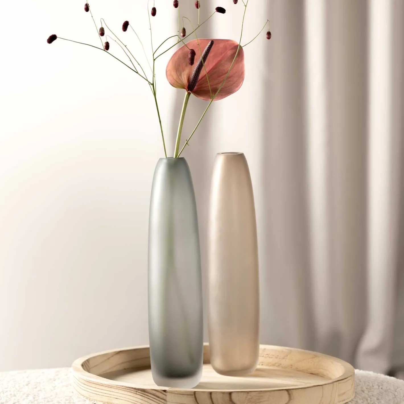 Bodenvase BELLAGIO 34 cm beige*LEONARDO Hot