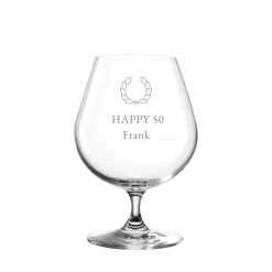 Cognacschwenker CIAO+ 385 ml mit persönlicher Gravur*LEONARDO Discount