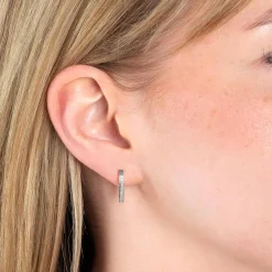 Creole RONIA silber glitz Beauty's*LEONARDO Hot