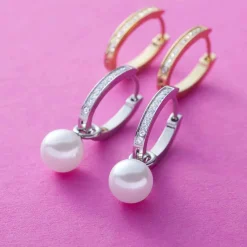 Creole RONIA silber glitz Beauty's*LEONARDO Hot